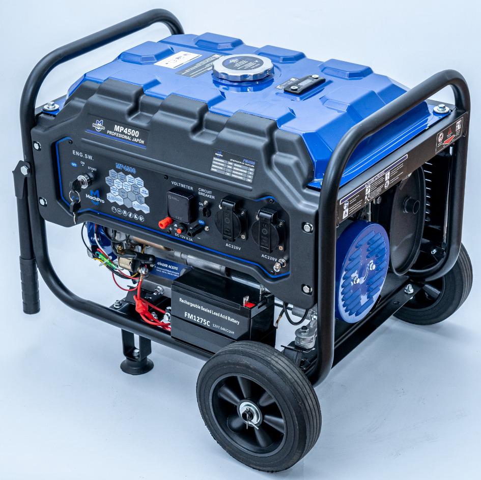 Generador Machpro 4500watts Partida Electrica - Control Remoto