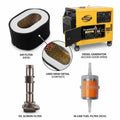 Kit de Filtros de Mantención para Motor Diésel Kipor 186F (10 HP)