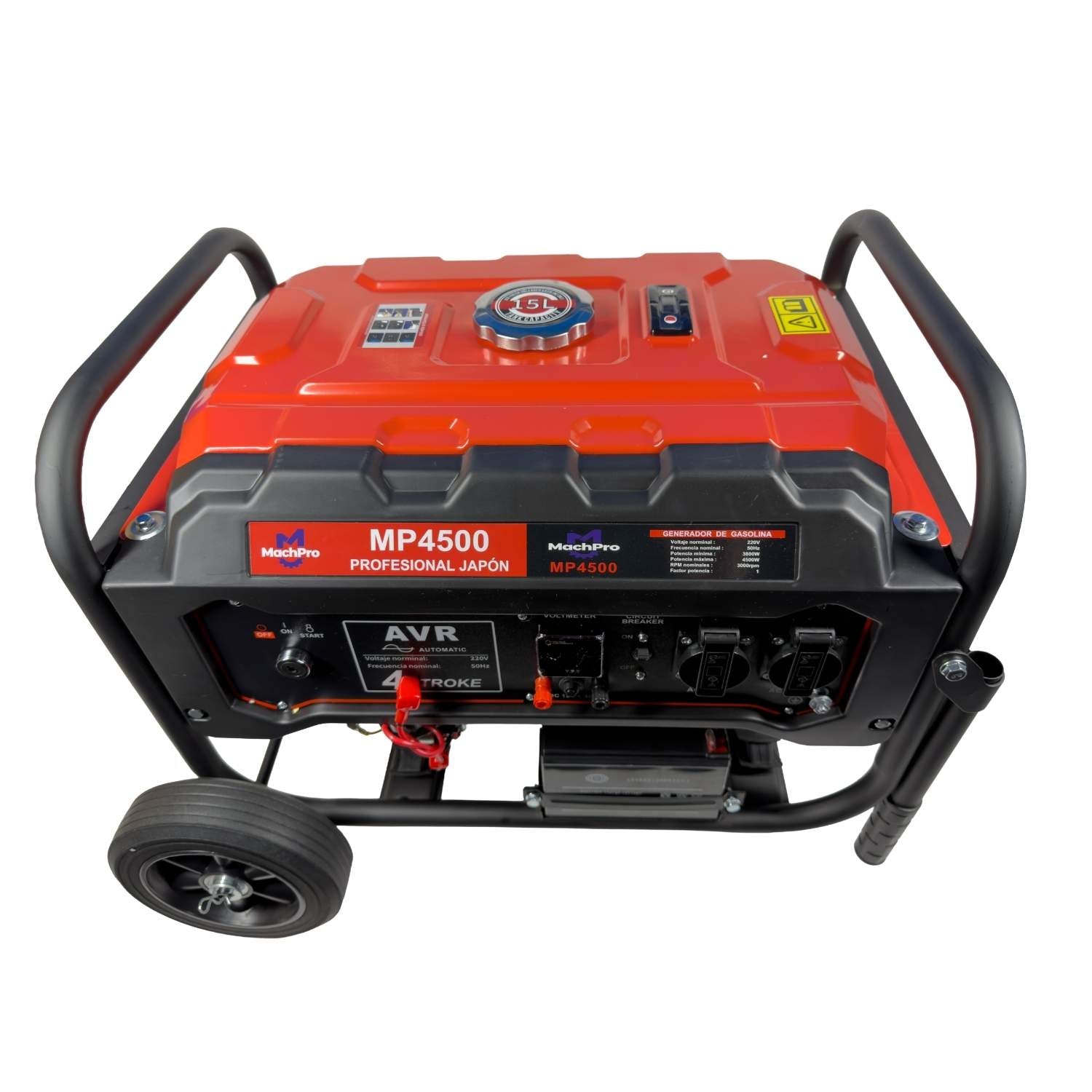 Generador Machpro 4500watts Partida Electrica - Control Remoto
