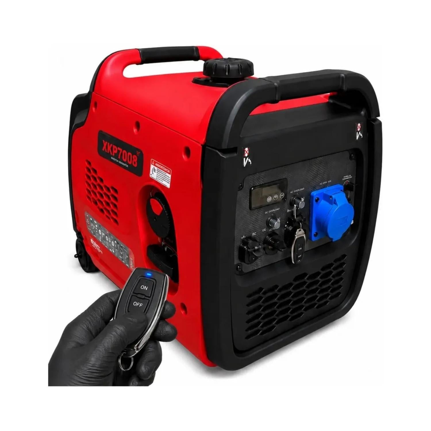 Generador Inverter Insonoro Gs5000i 5000w Partida Electrica