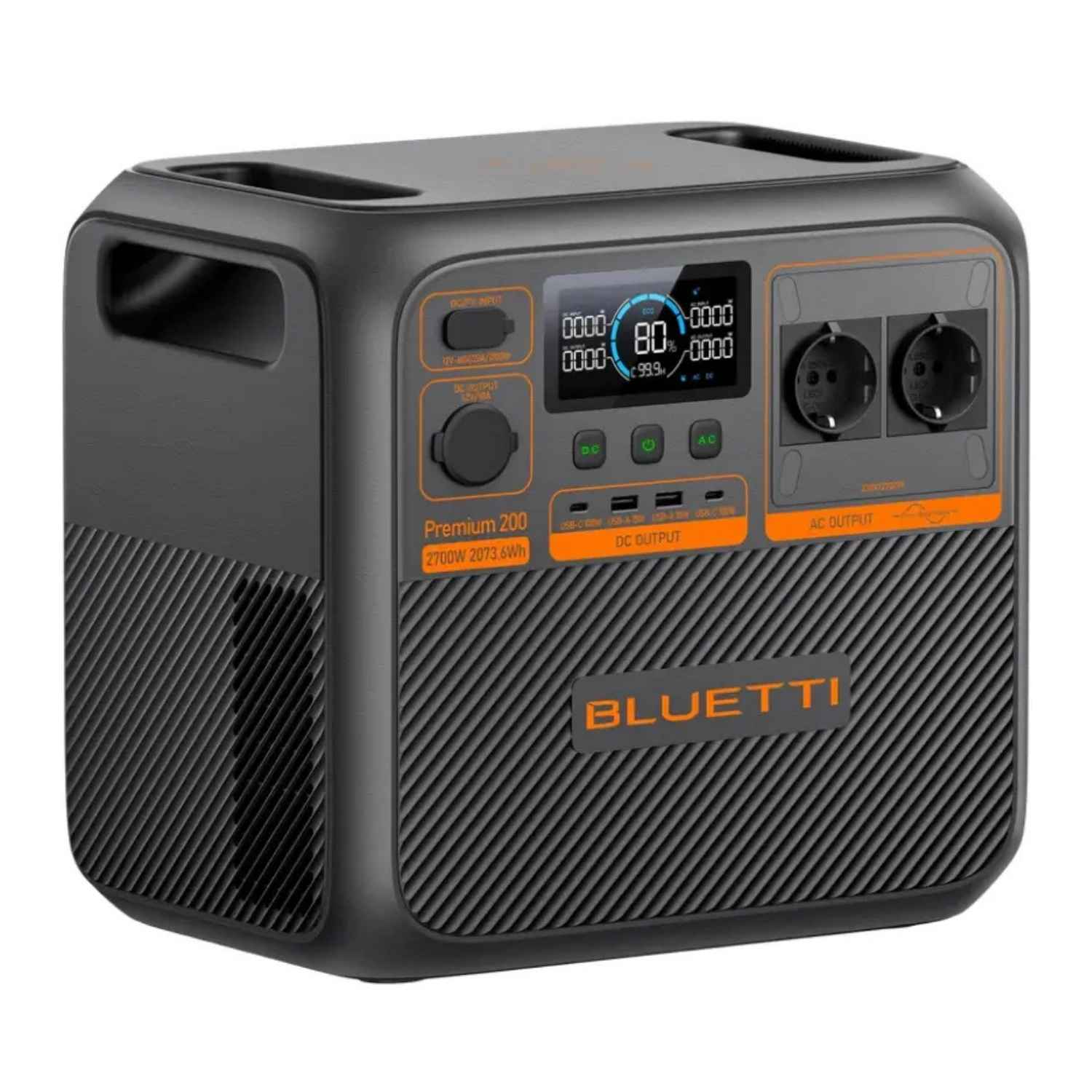 Estación De Energía Bluetti Premium 200 V2 2700w 2073,6wh