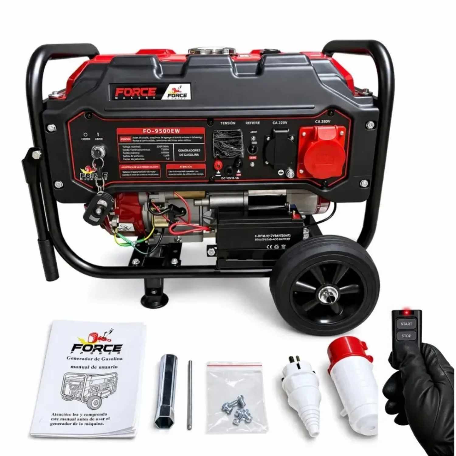 Generador Bencinero De 3500W Partida Electrica