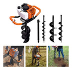 Ahoyador Barreno 63cc Japonés | 3 Brocas + Extensión