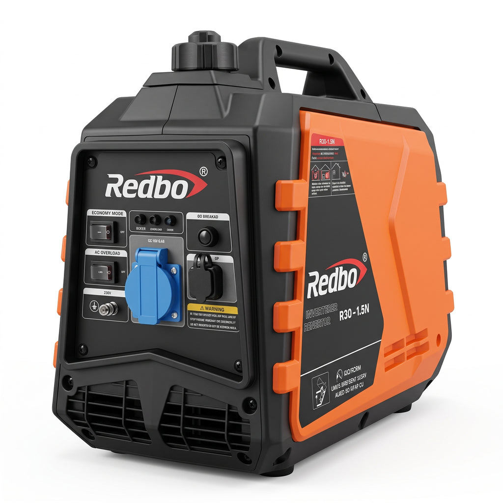 Generador Inverter a Gasolina 1.5kW Silencioso Redbo RB-IG1500