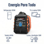Generador Inverter a Gasolina 1.5kW Silencioso Redbo RB-IG1500