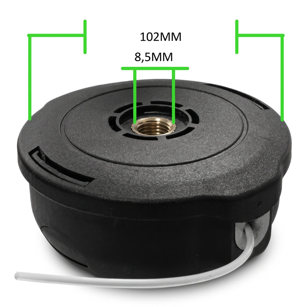 Cabezal Automático Porta Nylon T25 para Orilladora