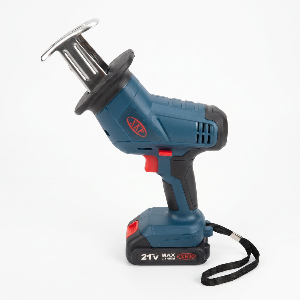Sierra Sable Recíproca Inalámbrica 21V (Pack con 2 Baterías de 4.0Ah + 5 Cuchillas)