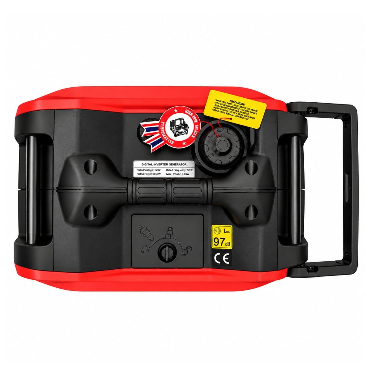 Generador Inverter Insonoro 7000W ERUX (Partida Eléctrica y Control Remoto)
