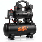 Compresor de Aire Silencioso 10 Litros 1280W ACN-1280-10L | Negro