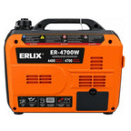 Generador Inverter Insonoro 4700W Erux con Partida Eléctrica y Control Remoto