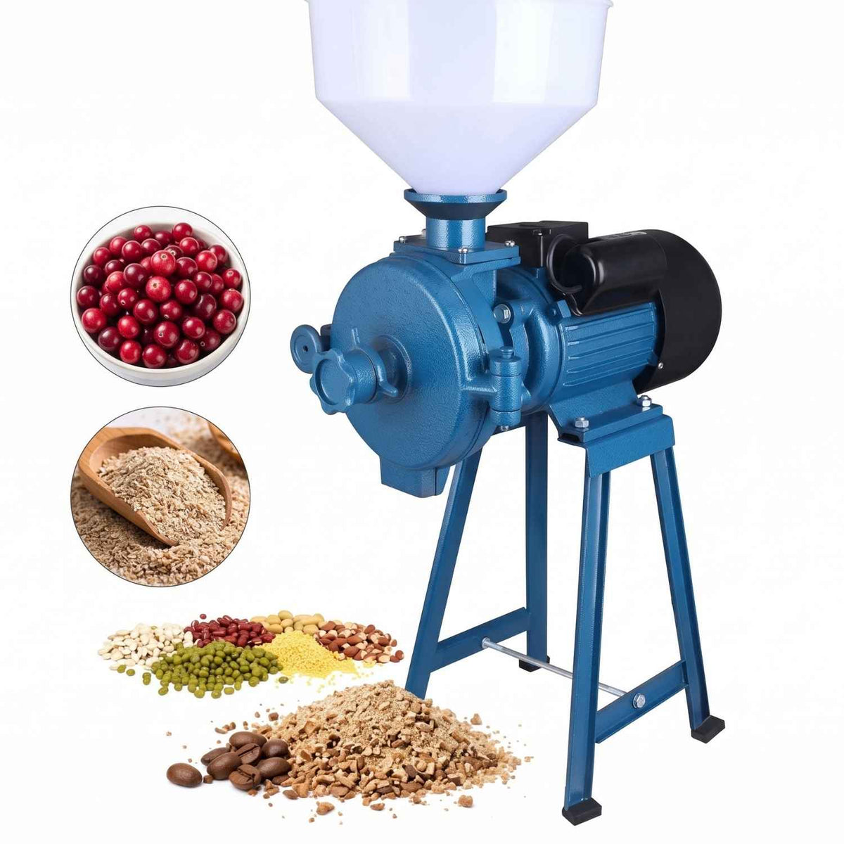 Molino Electrico Disco Metal Moledora Grano Choclo