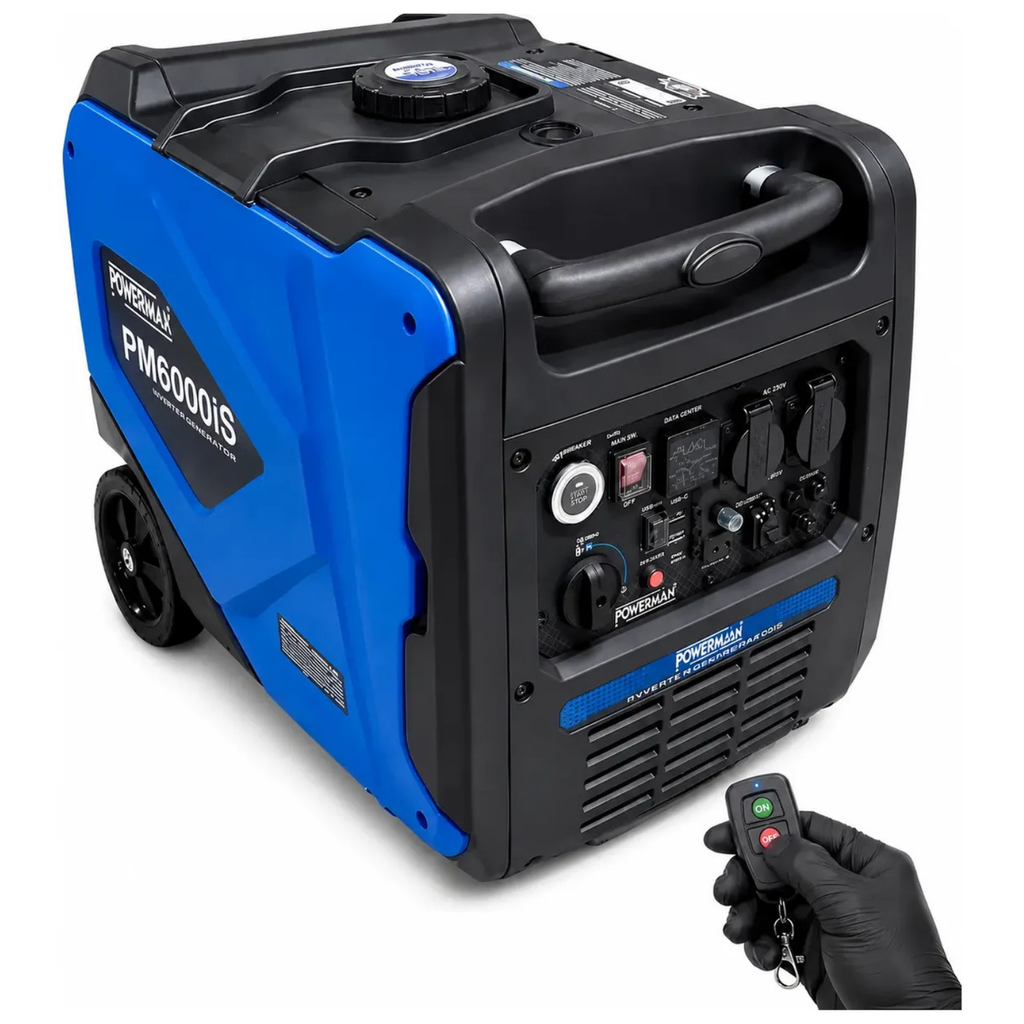 Generador Inverter Insonoro Gs5000i 6000w Partida Electrica