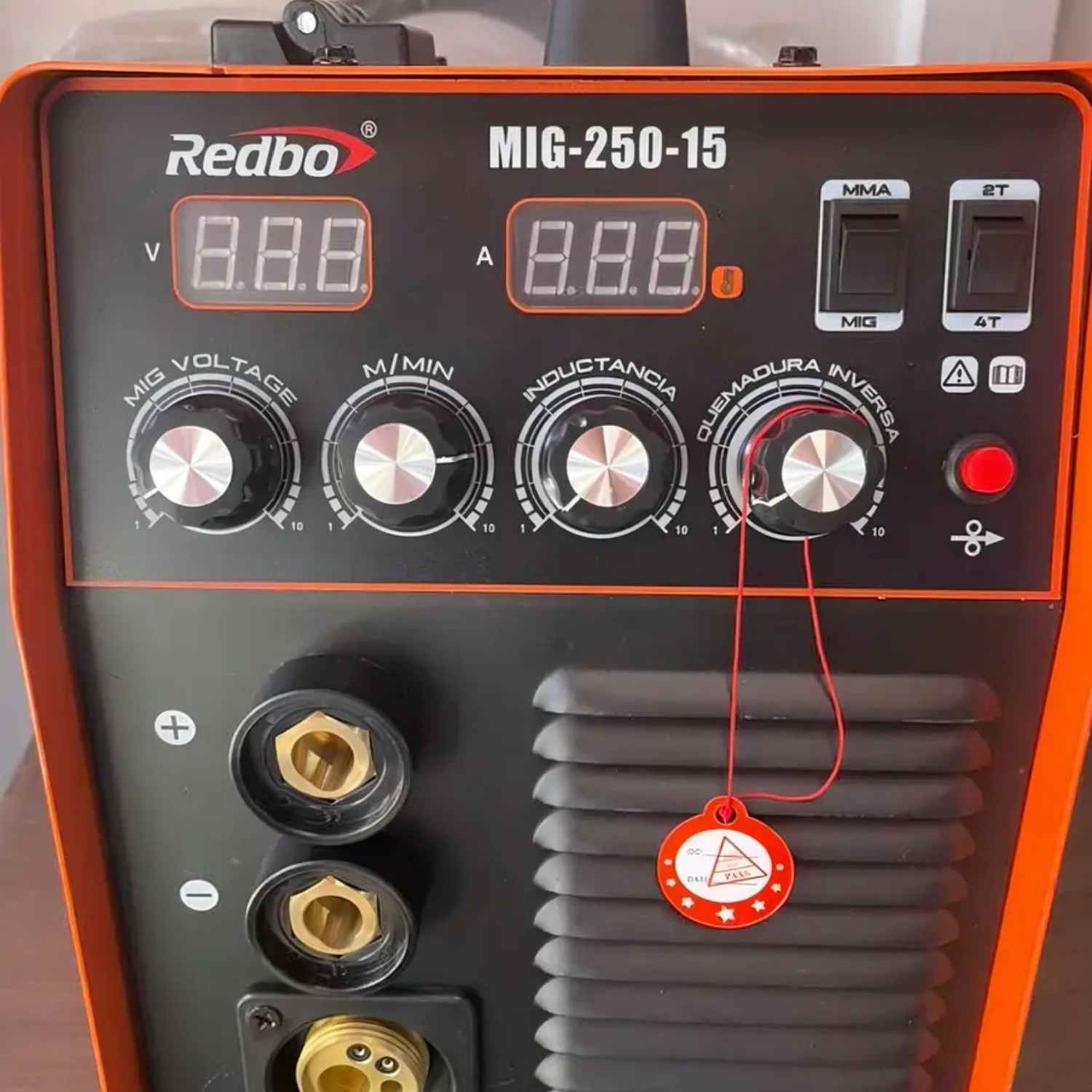 Soldadora Inverter MIG 250A 2 en 1 MIG/MMA Para Carrete 15 Kg