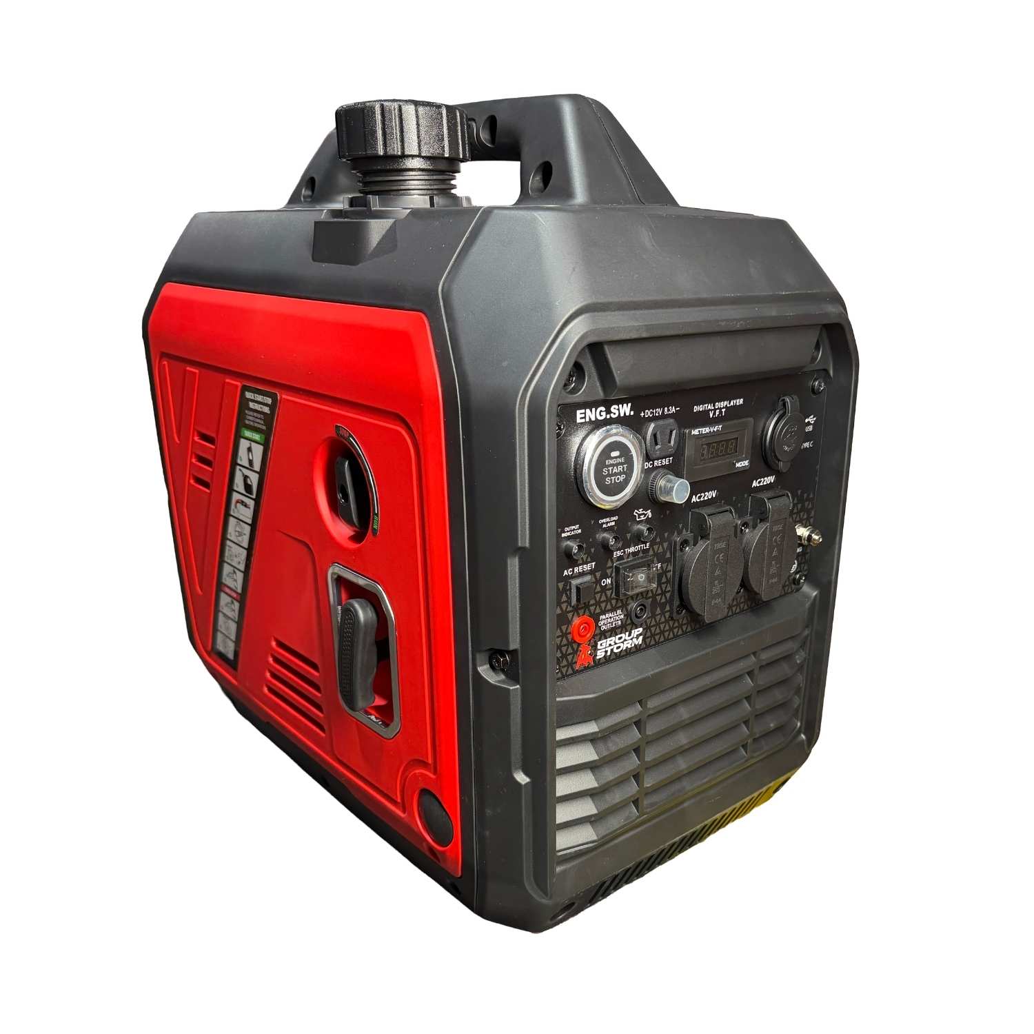 Generador Inverter 4500w Insonoro - Partida Electrica