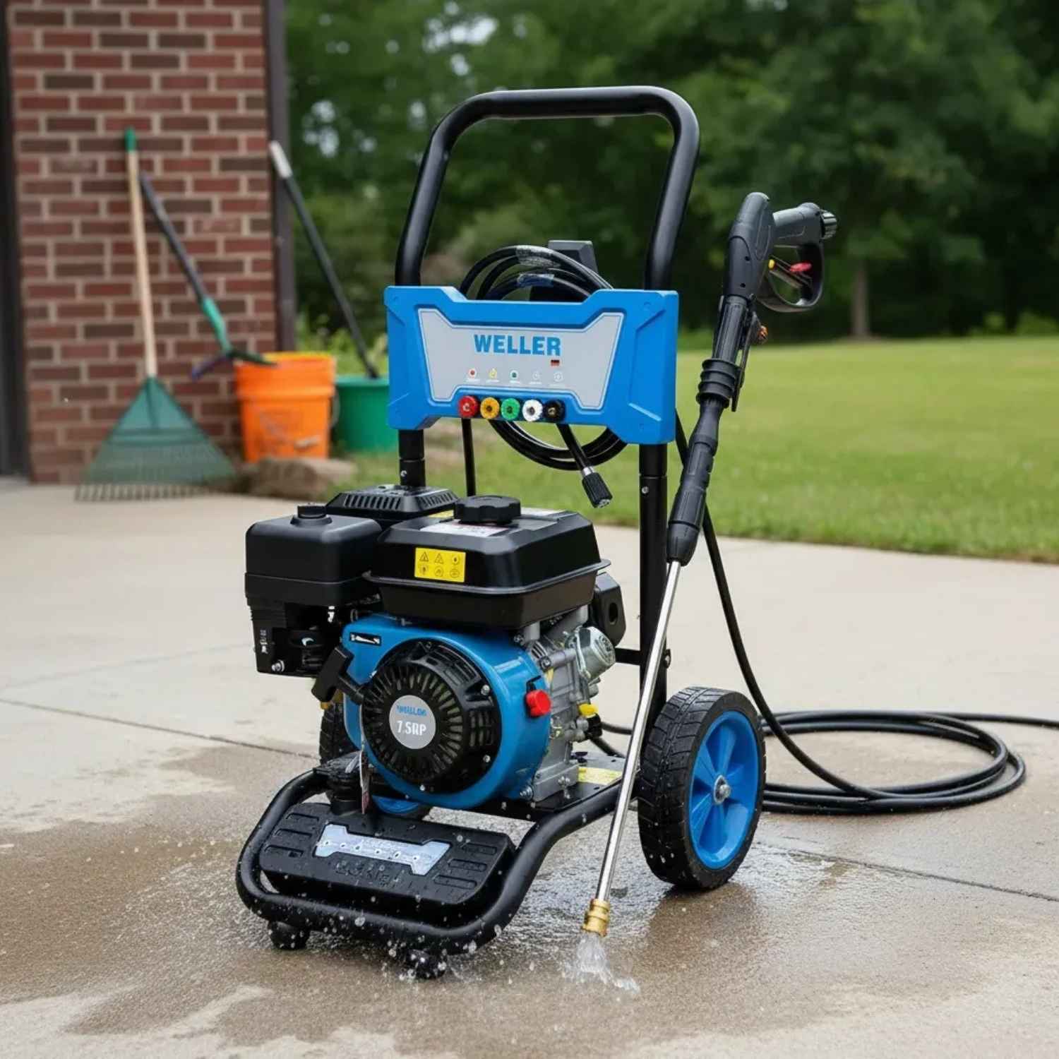 Hidrolavadora Bencinera Weller Industrial 3600psi Japón
