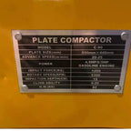 Placa Compactadora A Gasolina 6.5 Hp - 15kn - 90kgs