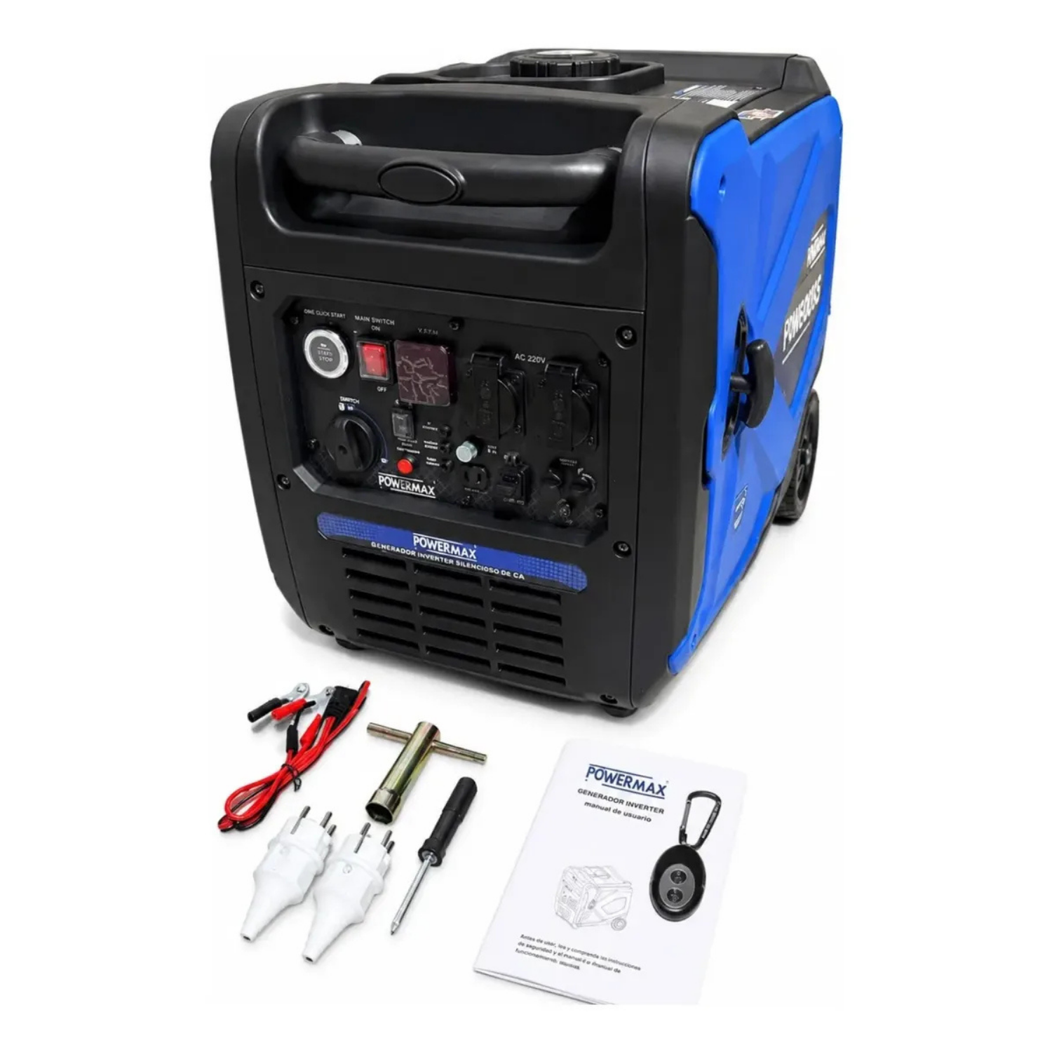 Generador Inverter Insonoro Gs5000i 6000w Partida Electrica