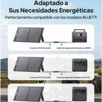 Panel Solar BLUETTI PV100 100W Portátil y Plegable para Estaciones de Energía