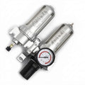 Unidad de Mantenimiento Filtro Regulador Lubricador con Manómetro 1/4"