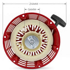 Tapa de Arranque para Motor GX390 GX340 188F 11HP y 13HP