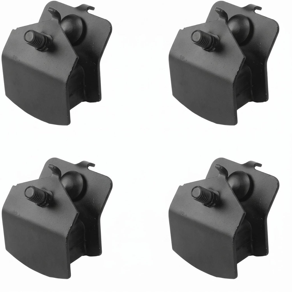 Pack Soporte De Goma Antivibración Generador 2kw-3kw